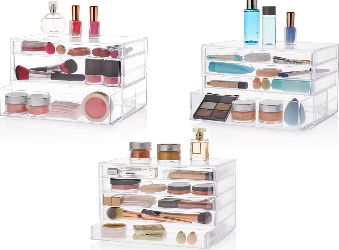 Makyaj Organizer Set (3+4+5 Çekmeceli)